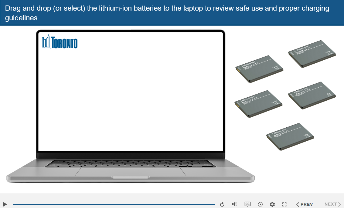 Scalable municipal eLearning delivering cost-effective fire safety training for City of Toronto employees